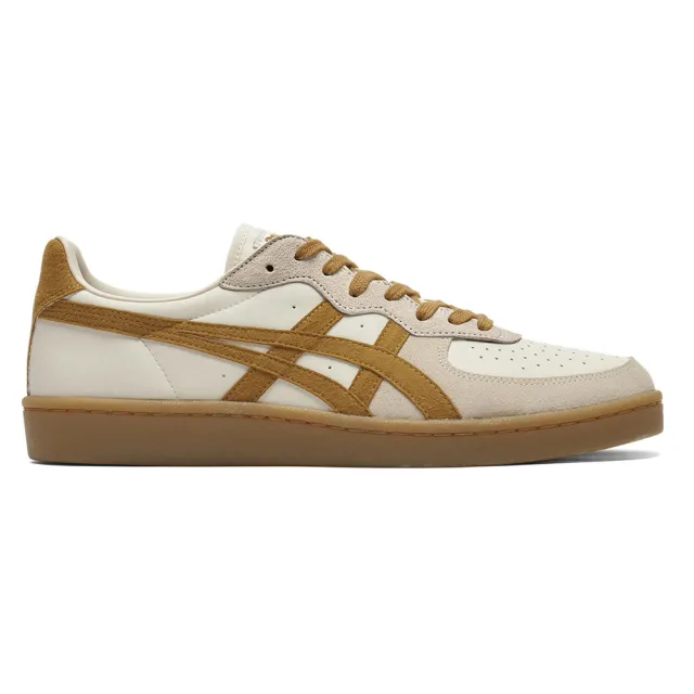 Onitsuka Tiger】鬼塚虎淺棕虎爪紋焦糖底GSM 休閒鞋(1183A353-134