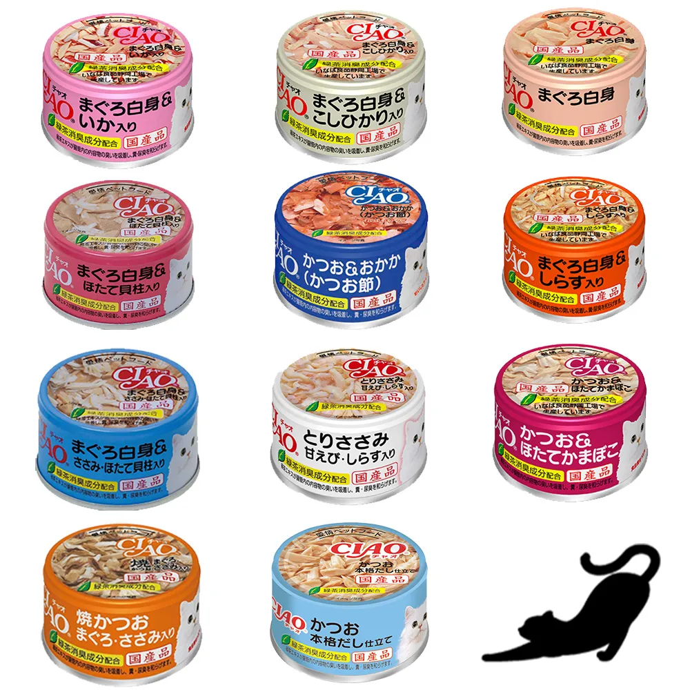 【CIAO】旨定罐、近海罐*24入(貓罐 副食 全齡貓)