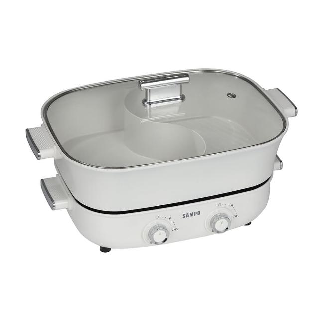 【SAMPO 聲寶】6.2L雙調溫饗食鴛鴦鍋(TQ-LA65W)