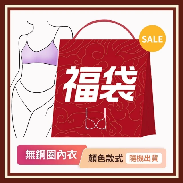 Dylce 黛歐絲Dylce 黛歐絲 福袋6件組-現貨 不挑款 無鋼圈內衣福袋組合(隨機)