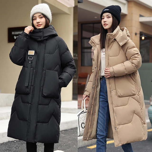 Chudan 初丹 蓬鬆連帽羽絨外套(兩色) 推薦