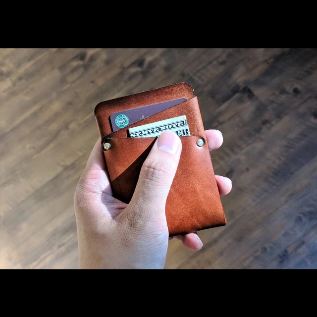 GUCCI 古馳 皮革拼PVC雙G對開短夾(黑色)評價推薦