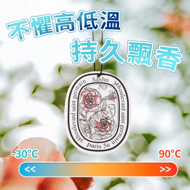 【SYU】10入組 法式香氛片 室內/汽車兩用 車用香氛 衣櫥香氛 室內擴香 香氛吊卡