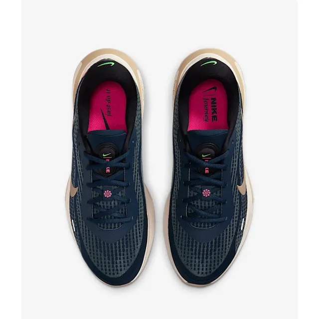【NIKE 耐吉】JOURNEY RUN土耳其藍 慢跑鞋 運動 厚底 透氣 男款款(FN0228-403)
