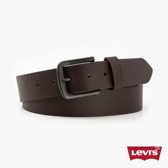 【LEVIS】男款 真皮皮帶 / Logo鐫刻釦頭 人氣新品 38019-0152