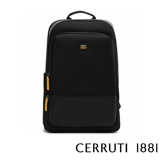 【Cerruti 1881】限量2折 義大利原裝進口 頂級後背包 CEZA04814N 全新專櫃展示品(黑色)