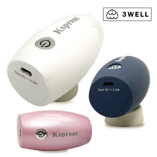 【3WELL】2in1充抽氣真空機旅行套組含4大4中真空壓縮袋(空幫浦 迷你真空機 抽氣機 行李打包 冬衣換季)