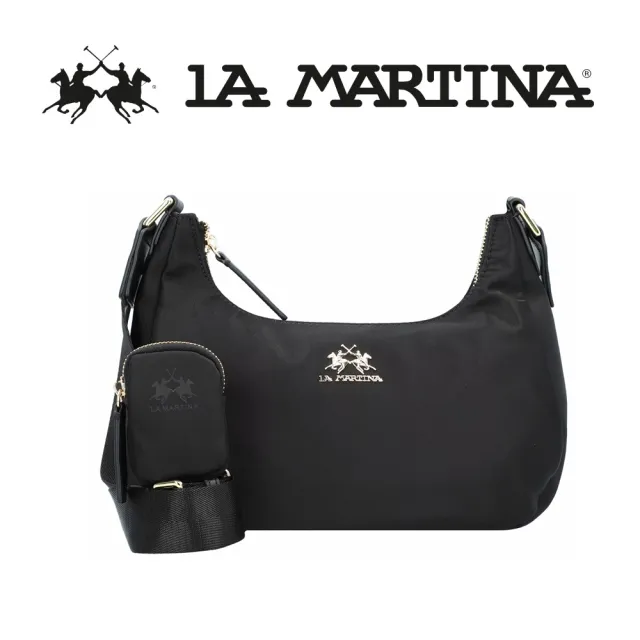 【LA MARTINA】義大利原裝進口 限量2折 頂級金標斜背包輕量流行款 1187T 全新專櫃展示品