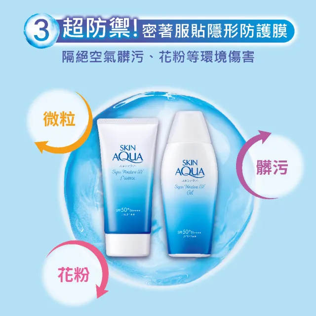 【曼秀雷敦】水潤肌超保濕水感防曬精華(80g / 2入)