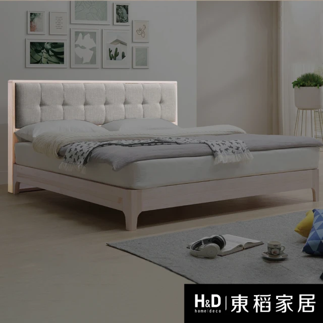 H&D 東稻家居 床頭六尺 雙人加大收納床頭 床頭片(THY