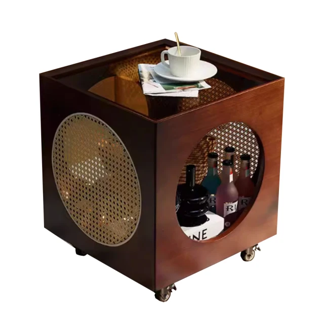 文創集 華森1.8尺圓盤升降小茶几優惠推薦