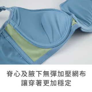 【玉如阿姨】2件組－經典款 無痕收副乳內衣 黑+芋★0621(軟鋼圈內衣 女內衣 女內著 台灣製)