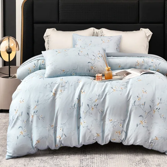 【ALAI 寢飾工場】5尺雙人60支天絲萊賽爾床包枕套組(多款任選 台灣製造)