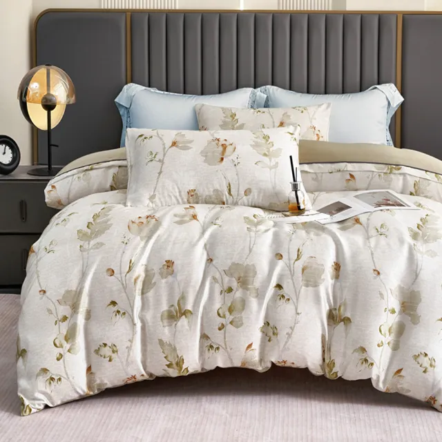 【ALAI 寢飾工場】5尺雙人60支天絲萊賽爾床包枕套組(多款任選 台灣製造)