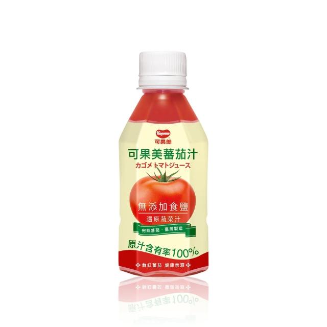 【日初良食】可果美-無添加食鹽番茄汁 280ml*24/箱(無鹽多健康)