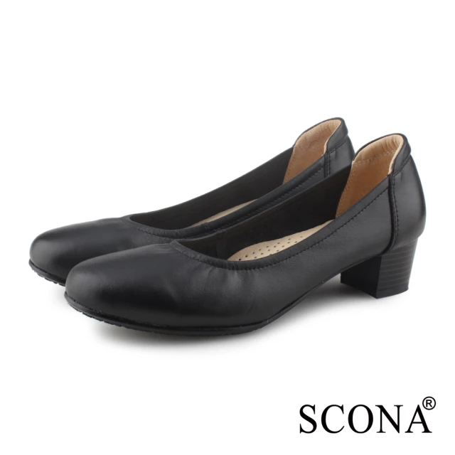 KOKKO 輕奢微性感尖頭後拉帶低跟包鞋(黑色)折扣推薦