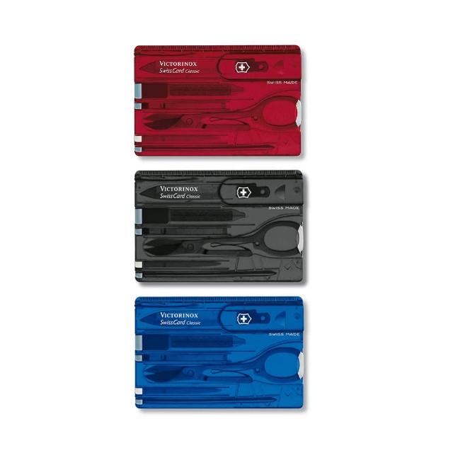 【VICTORINOX 瑞士維氏】SwissCard Classic 瑞士卡/10用(0.7100.T/0.7122.T2/0.7133.T3)