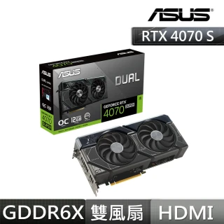 ASUS 華碩 卡+電源組合★DUAL-RTX4070-O1