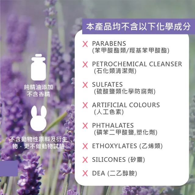 【ebio 伊比歐】薰衣草精油洗髮精500ml(乾燥&一般)
