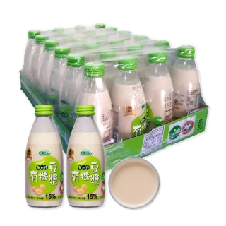 【統一生機】有機無加糖豆漿245mlx24瓶