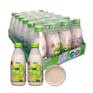 【統一生機】有機無加糖豆漿245mlx24瓶
