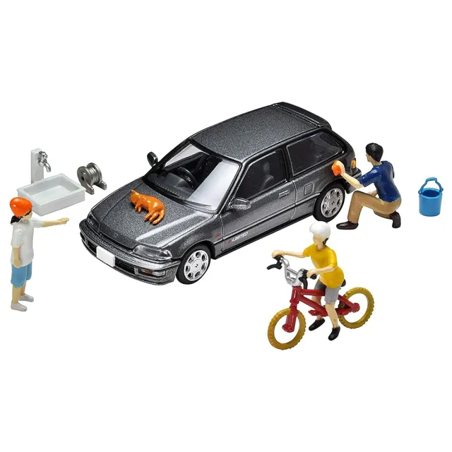 【TOMICA】TOMYTEC  Diocolle 64 #Car Snap 02b Car Wash(模型車)