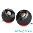 【Creative】Pebble SE USB RGB 桌上型喇叭(黑)