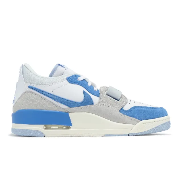 【NIKE 耐吉】休閒鞋 Air Jordan Legacy 312 Low 白 藍 喬丹 復古 低筒 爆裂紋(CD7069-141)