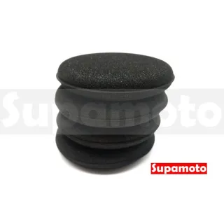 【Supamoto】銅鑼燒海綿—黑(打蠟海綿/上蠟棉/壓邊/上蠟/下蠟/洗車/高密度/細目)