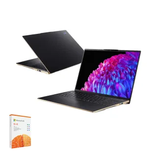 【Acer 宏碁】微軟M365組★16吋 Ultra 7 OLED AI筆電(Swift/SF16-51-75BA/Ultra 7-258V/32G/1T/W11/OLED)