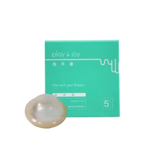 【Play&Joy 官方直營】玻尿酸衛生指手套5入(指險套 手指套 醫療級乳膠)