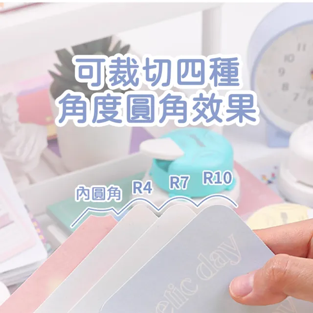 【KW-triO】9Z1CW 4合1圓角器(辦公 學生 開學 文具 手帳 DIY)
