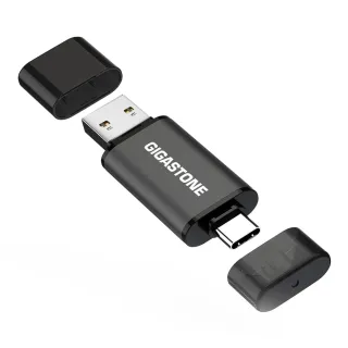 【GIGASTONE 立達】256GB USB3.2 Gen1 Type-C雙介面隨身碟UAC-4400GY(iPhone16/Mac/Android/筆電)