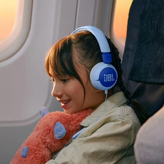 【JBL】Junior 320 兒童有線耳罩耳機(專為孩童打造)