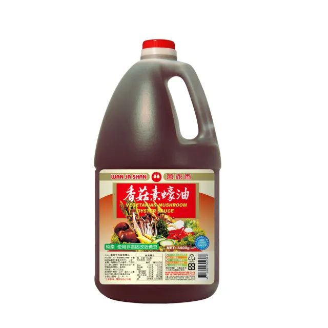 【萬家香】香菇素蠔油(4400g*4桶)