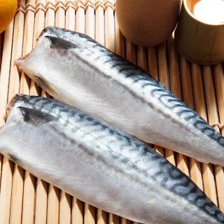 【鮮綠生活】無紙板嚴選特厚挪威薄鹽鯖魚片 共16包(無紙板淨重185g±10%/包)