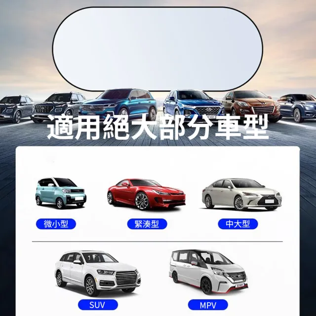 【YOLU】防曬降溫汽車遮陽簾 抗UV車內後檔玻璃遮陽貼 鈦銀隔熱遮陽板 車用窗簾遮陽檔板(交換禮物)