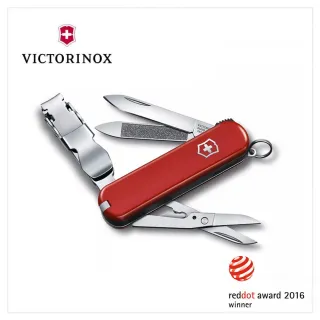 【VICTORINOX 瑞士維氏】Nail Clip 580 瑞士刀/8用/65mm(0.6463)