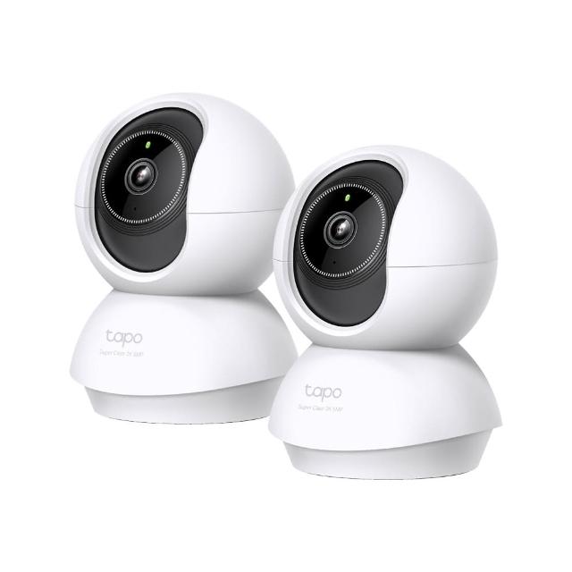 (二入組)【TP-Link】Tapo C230 3K 500萬畫素 AI智慧追蹤 360°旋轉式 無線網路攝影機 IP CAM(嬰兒哭聲偵測)
