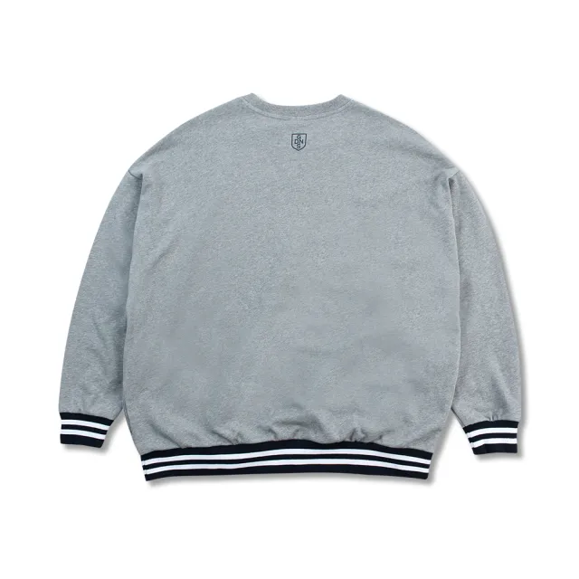 【富邦悍將】GUARDIANS寬版落肩大學TEE(麻灰_M-3XL)