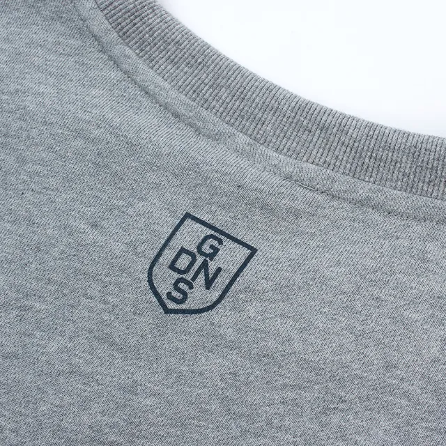 【富邦悍將】GUARDIANS寬版落肩大學TEE(麻灰_M-3XL)