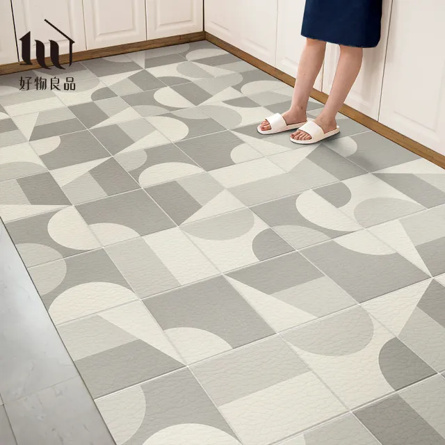 【好物良品】120x240cm_自由剪裁PVC仿皮革廚房防水防滑地墊(皮革地墊 居家地墊 兒童地墊 防水防油)