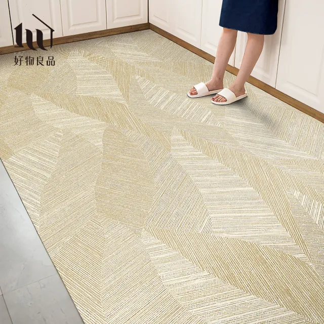 【好物良品】120x240cm_自由剪裁PVC仿皮革廚房防水防滑地墊(皮革地墊 居家地墊 兒童地墊 防水防油)