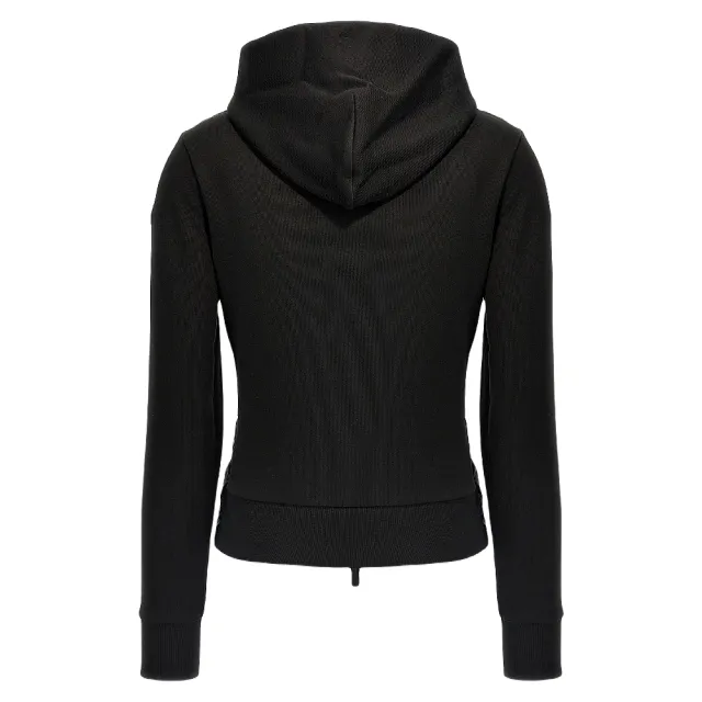 【MONCLER】女款 前襟羽絨棉質拼接外套-黑色(1號USA-S、2號USA-M)