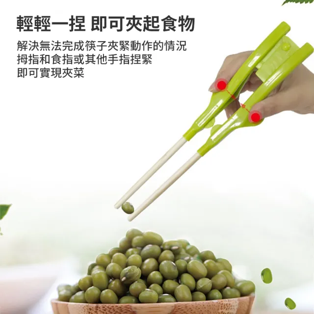 【挪威森林】成人格紋防水防油污圍兜+助食筷(成人吃飯圍兜 口水圍兜 老人照護圍兜 助食餐具)