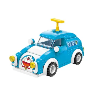 【Qman 啟蒙積木】哆啦A夢迷你車積木
