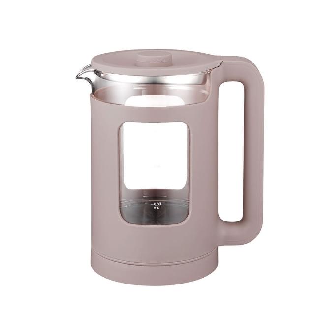 【KINYO】玻璃溫控快煮壺 ITHP-190(電煮壺 快煮壺 煮水壺 電熱壺 玻璃快煮壺 5段溫控)