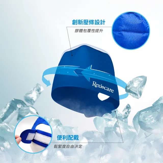 【Rexicare 瑞斯】醫用級化療冰敷帽組(台灣製造)