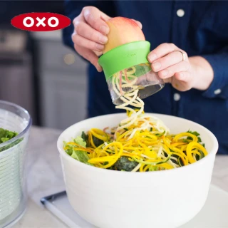 【美國OXO】蔬果削鉛筆機 切片器 刨絲器(輕鬆自製櫛瓜麵 蔬菜麵)