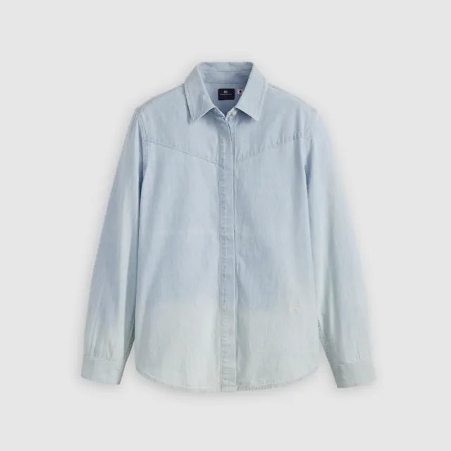 【LEVIS】BLUETAB™ 女款 丹寧牛仔襯衫 上衣 熱賣單品 001LP-0000